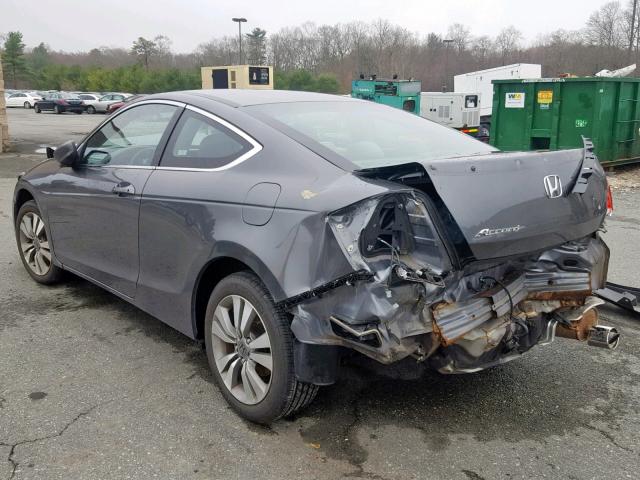 1HGCS1B3XBA013258 - 2011 HONDA ACCORD LX- GRAY photo 3