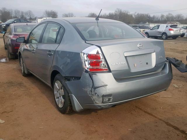 3N1AB61E07L690313 - 2007 NISSAN SENTRA 2.0 SILVER photo 3