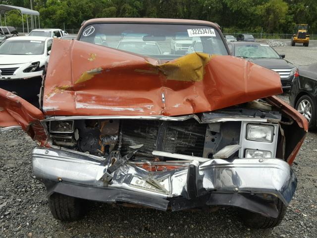 1GCDR14Z9HF368434 - 1987 CHEVROLET R10 ORANGE photo 9