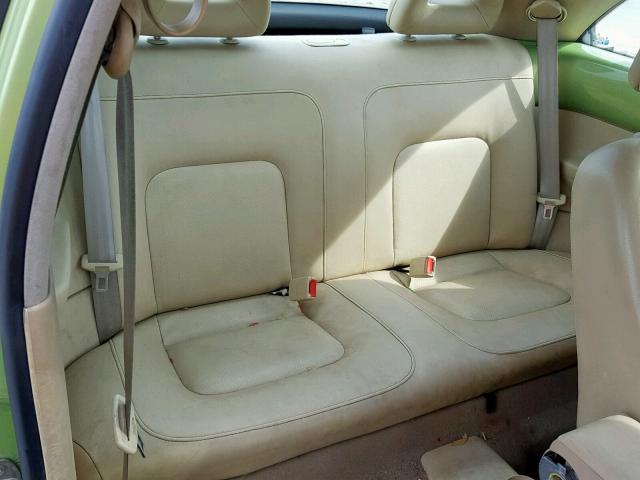 3VWCA21C8YM453478 - 2000 VOLKSWAGEN NEW BEETLE Yaşıl foto 6