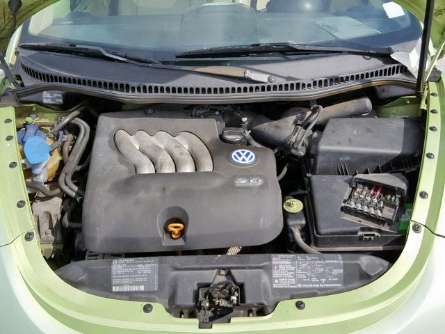 3VWCA21C8YM453478 - 2000 VOLKSWAGEN NEW BEETLE Yaşıl foto 7