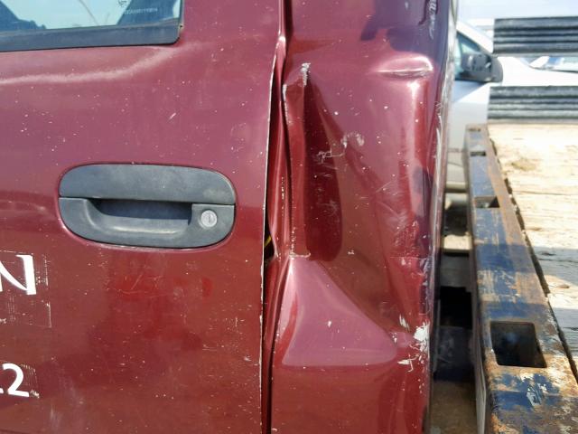 3B6MC365X2M279832 - 2002 DODGE RAM 3500 RED photo 9