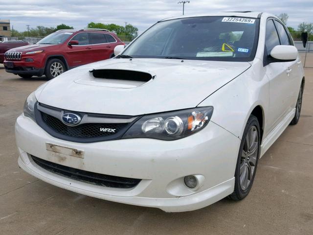 JF1GH7G62AG811369 - 2010 SUBARU IMPREZA WR WHITE photo 2