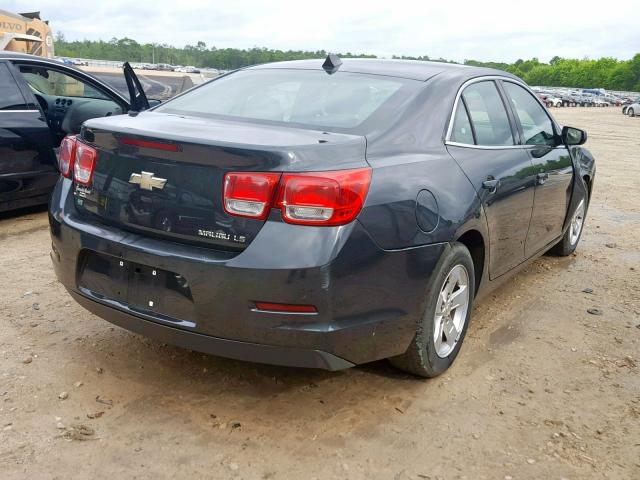 1G11B5SL4EF295653 - 2014 CHEVROLET MALIBU LS GRAY photo 4