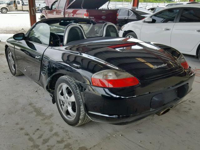 WP0CA29834U621276 - 2004 PORSCHE BOXSTER BLACK photo 3