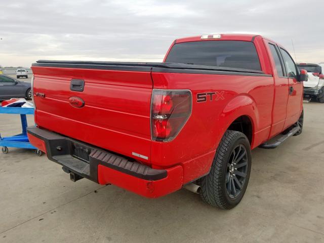 1FTFX1CFXDFE01196 - 2013 FORD F150 SUPER CAB  photo 4