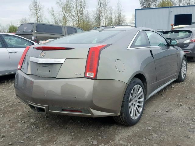 1G6DL1ED8B0118619 - 2011 CADILLAC CTS PERFOR GOLD photo 4