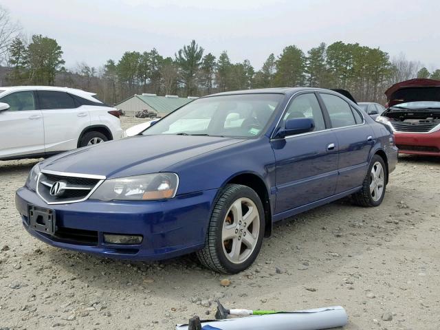 19UUA56862A032815 - 2002 ACURA 3.2TL TYPE BLUE photo 2