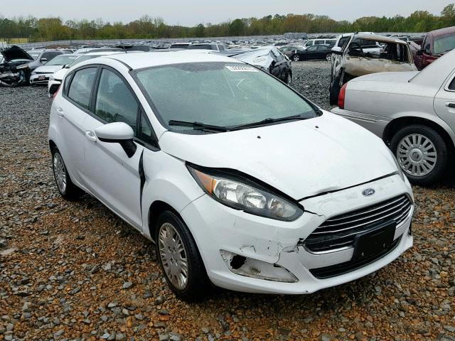 3FADP4TJ2EM206665 - 2014 FORD FIESTA S WHITE photo 1