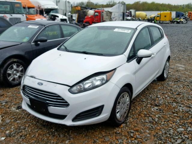 3FADP4TJ2EM206665 - 2014 FORD FIESTA S WHITE photo 2