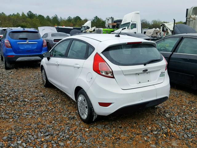 3FADP4TJ2EM206665 - 2014 FORD FIESTA S WHITE photo 3