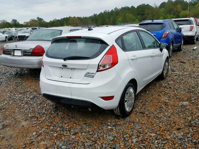 3FADP4TJ2EM206665 - 2014 FORD FIESTA S WHITE photo 4