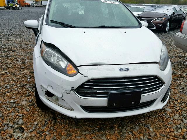 3FADP4TJ2EM206665 - 2014 FORD FIESTA S WHITE photo 9