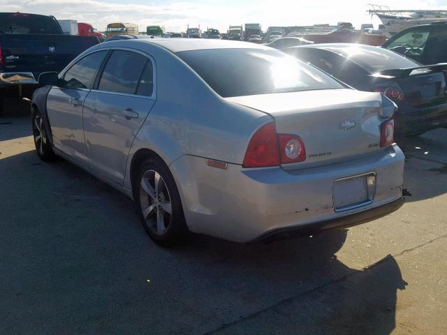 1G1ZC5EU4BF148460 - 2011 CHEVROLET MALIBU 1LT 银色 照片 3