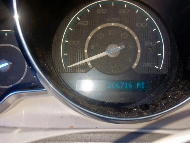 1G1ZC5EU4BF148460 - 2011 CHEVROLET MALIBU 1LT 银色 照片 8