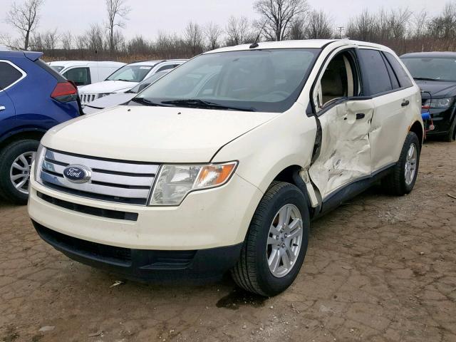 2FMDK36C37BA87136 - 2007 FORD EDGE SE WHITE photo 2