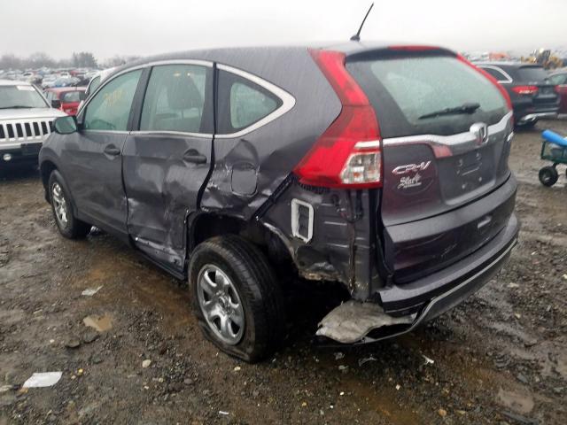 2HKRM4H36GH628403 - 2016 HONDA CR-V LX  photo 3