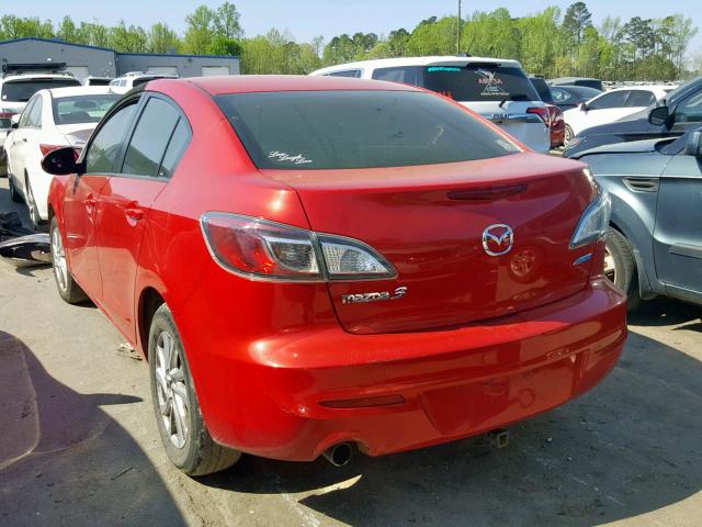 JM1BL1V79D1722353 - 2013 MAZDA 3 I RED photo 3