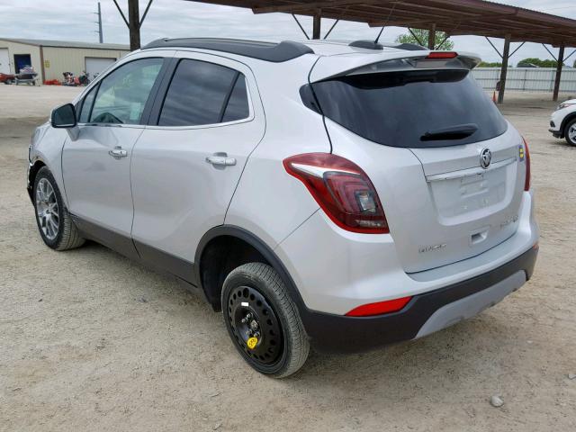 KL4CJ2SM4HB227594 - 2017 BUICK ENCORE SPO SILVER photo 3