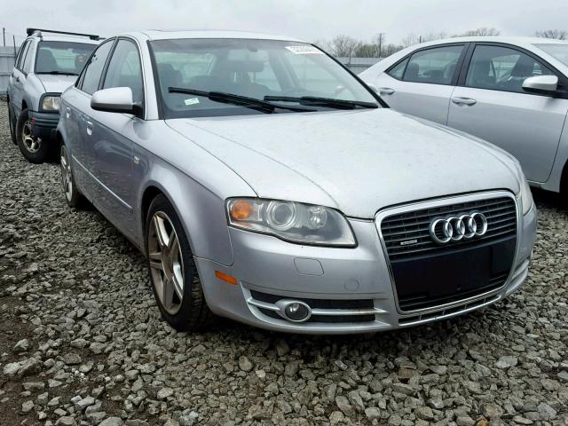 WAUDG78E15A525508 - 2005 AUDI A4 3.2 QUA SILVER photo 1