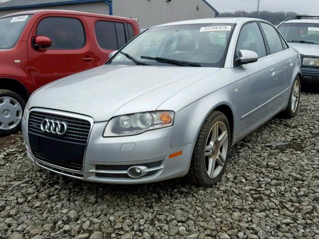 WAUDG78E15A525508 - 2005 AUDI A4 3.2 QUA SILVER photo 2