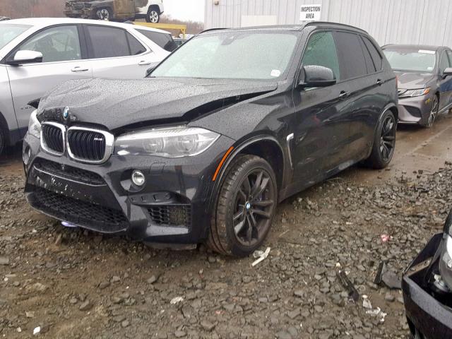 5YMKT6C59F0C89036 - 2015 BMW X5 M BLACK photo 2