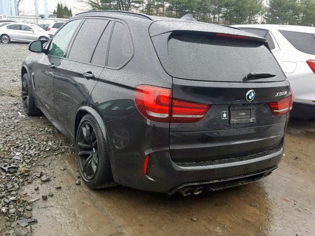 5YMKT6C59F0C89036 - 2015 BMW X5 M BLACK photo 3