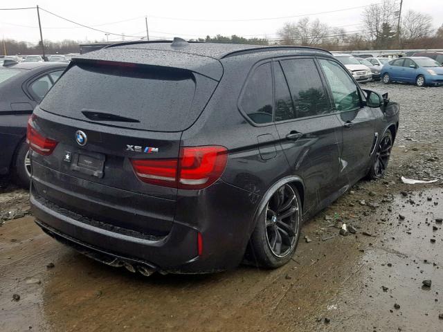 5YMKT6C59F0C89036 - 2015 BMW X5 M BLACK photo 4