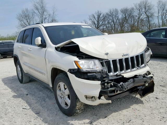 1J4RR4GG7BC622761 - 2011 JEEP GRAND CHER WHITE photo 1