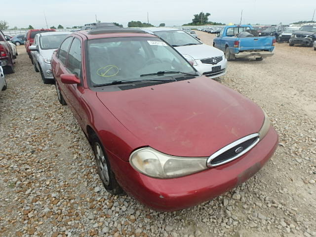 1FAFP66L8XK223059 - 1999 FORD CONTOUR SE BURGUNDY photo 2