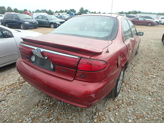 1FAFP66L8XK223059 - 1999 FORD CONTOUR SE BURGUNDY photo 3