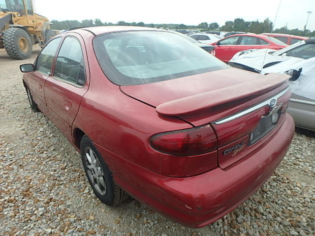 1FAFP66L8XK223059 - 1999 FORD CONTOUR SE BURGUNDY photo 4