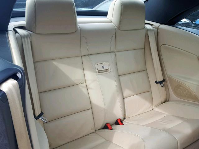 WVWFA71F69V003682 - 2009 VOLKSWAGEN EOS LUX Синій фото 6