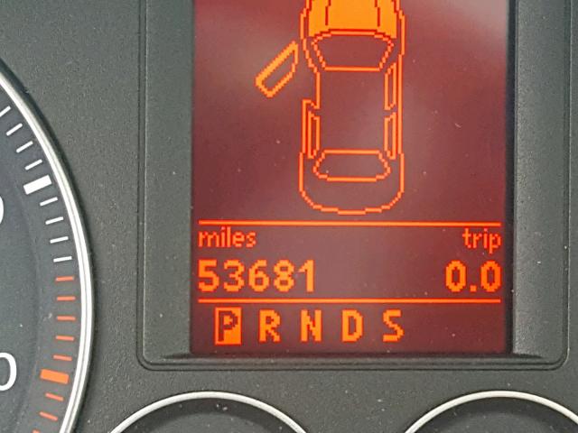 WVWFA71F69V003682 - 2009 VOLKSWAGEN EOS LUX Синій фото 8