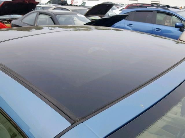 WVWFA71F69V003682 - 2009 VOLKSWAGEN EOS LUX Синій фото 9