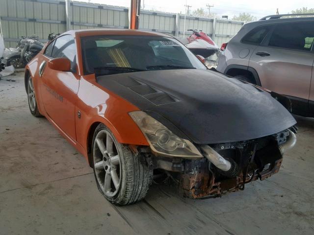 JN1BZ34D47M504182 - 2007 NISSAN 350Z COUPE ORANGE photo 1