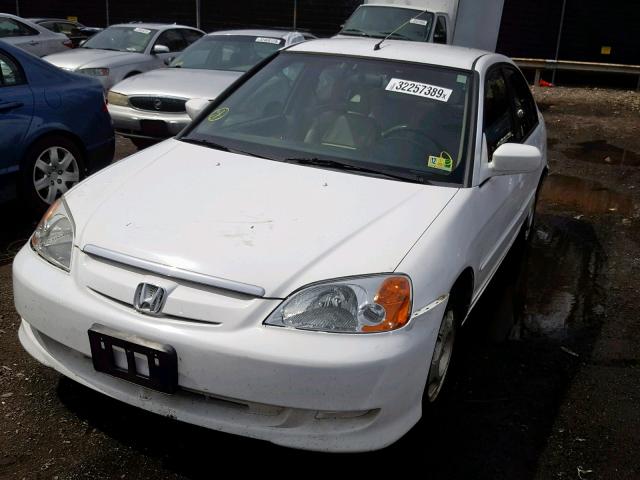 JHMES96683S008399 - 2003 HONDA CIVIC WHITE photo 9