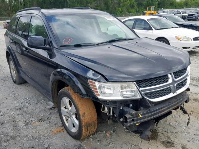 3D4PG1FG3BT552511 - 2011 DODGE JOURNEY MA BLACK photo 1