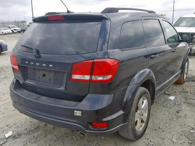 3D4PG1FG3BT552511 - 2011 DODGE JOURNEY MA BLACK photo 4