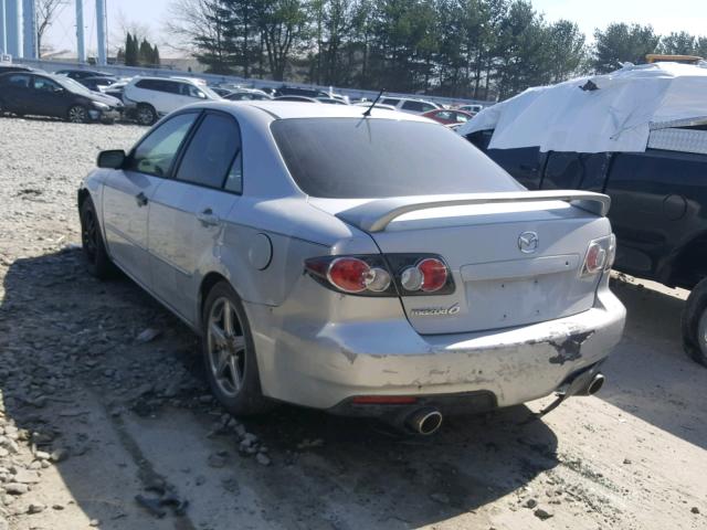 1YVHP80D345N15447 - 2004 MAZDA 6 S SILVER photo 3