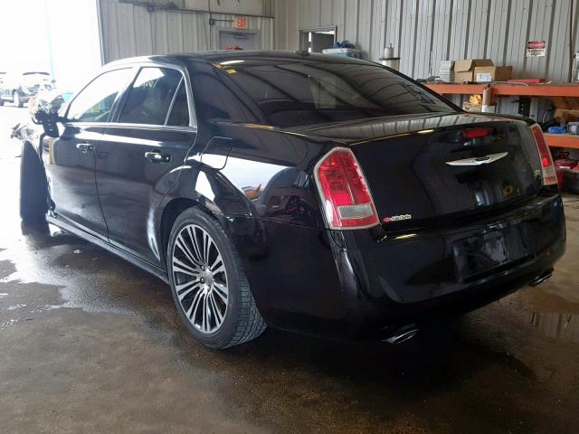 2C3CCADT1CH120828 - 2012 CHRYSLER 300 S BLACK photo 3