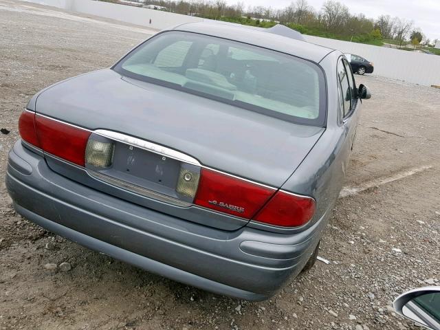 1G4HP52K64U259435 - 2004 BUICK LESABRE CU BLUE photo 4