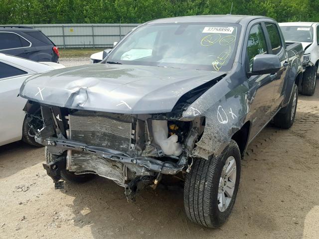 1GCGSCEN1K1109188 - 2019 CHEVROLET COLORADO L GRAY photo 2