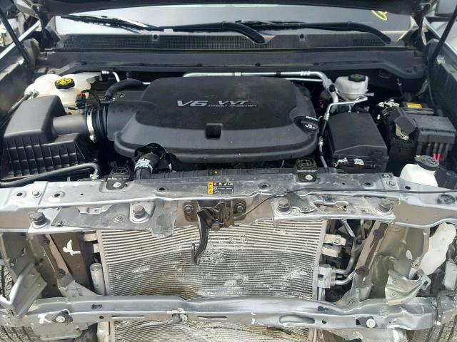 1GCGSCEN1K1109188 - 2019 CHEVROLET COLORADO L GRAY photo 7