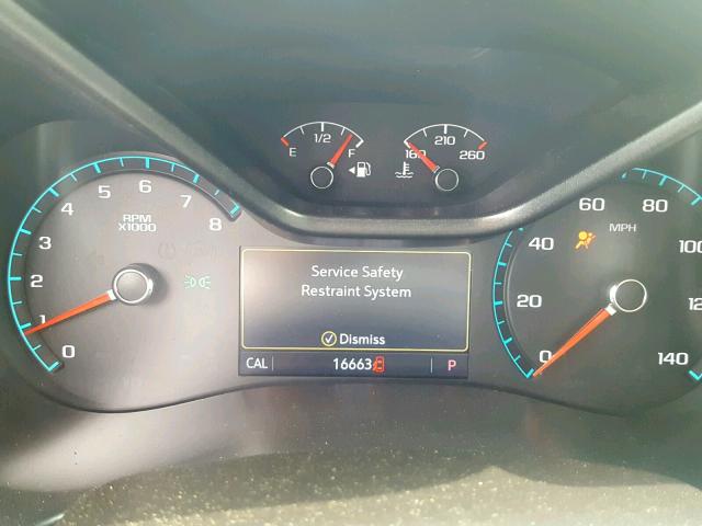 1GCGSCEN1K1109188 - 2019 CHEVROLET COLORADO L GRAY photo 8