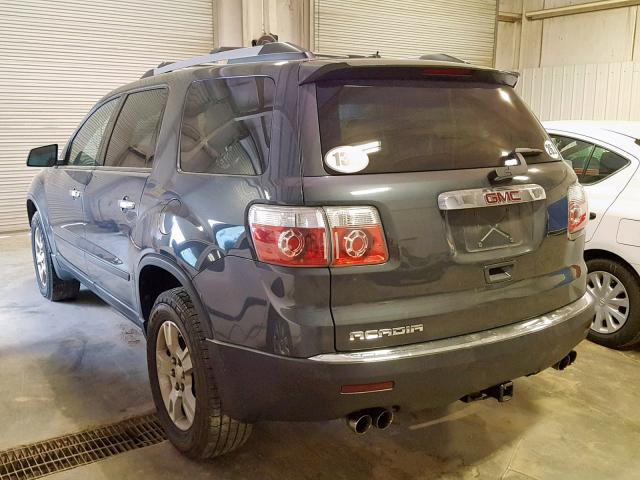 1GKKRNED7BJ133251 - 2011 GMC ACADIA SLE GRAY photo 3