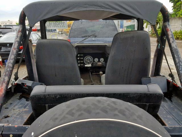 1JCCM87A8CT062178 - 1982 JEEP JEEP CJ7 BLACK photo 9