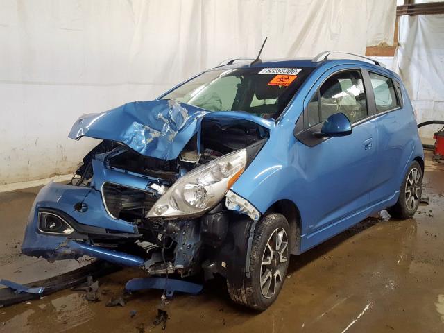 KL8CE6S95DC503386 - 2013 CHEVROLET SPARK 2LT  photo 2