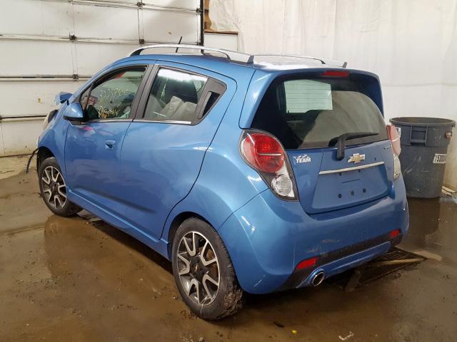 KL8CE6S95DC503386 - 2013 CHEVROLET SPARK 2LT  photo 3