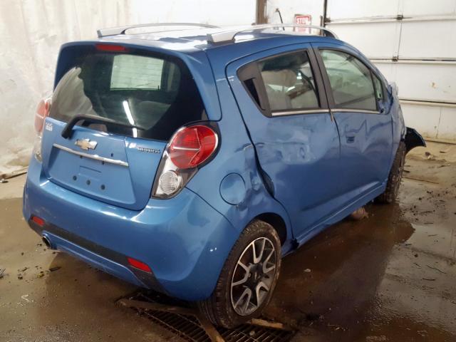 KL8CE6S95DC503386 - 2013 CHEVROLET SPARK 2LT  photo 4